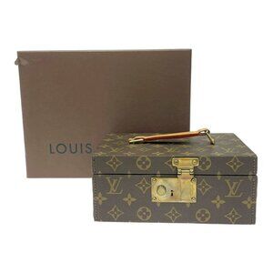 Louis Vuitton Monogram Boiteau Jewelry Case Brown Bag